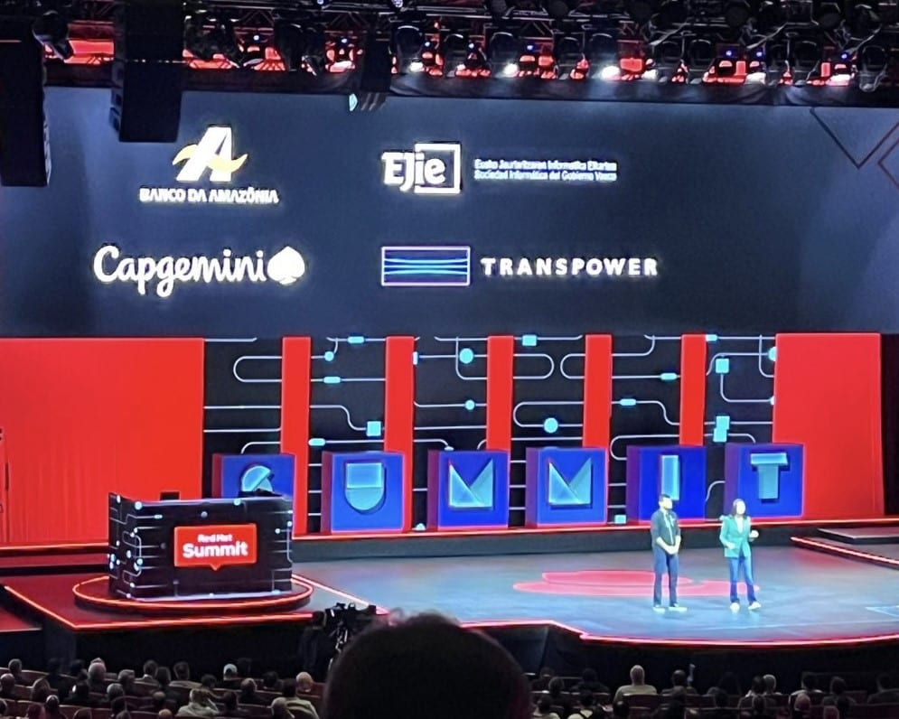 Premiação do Red Hat Summit 2024